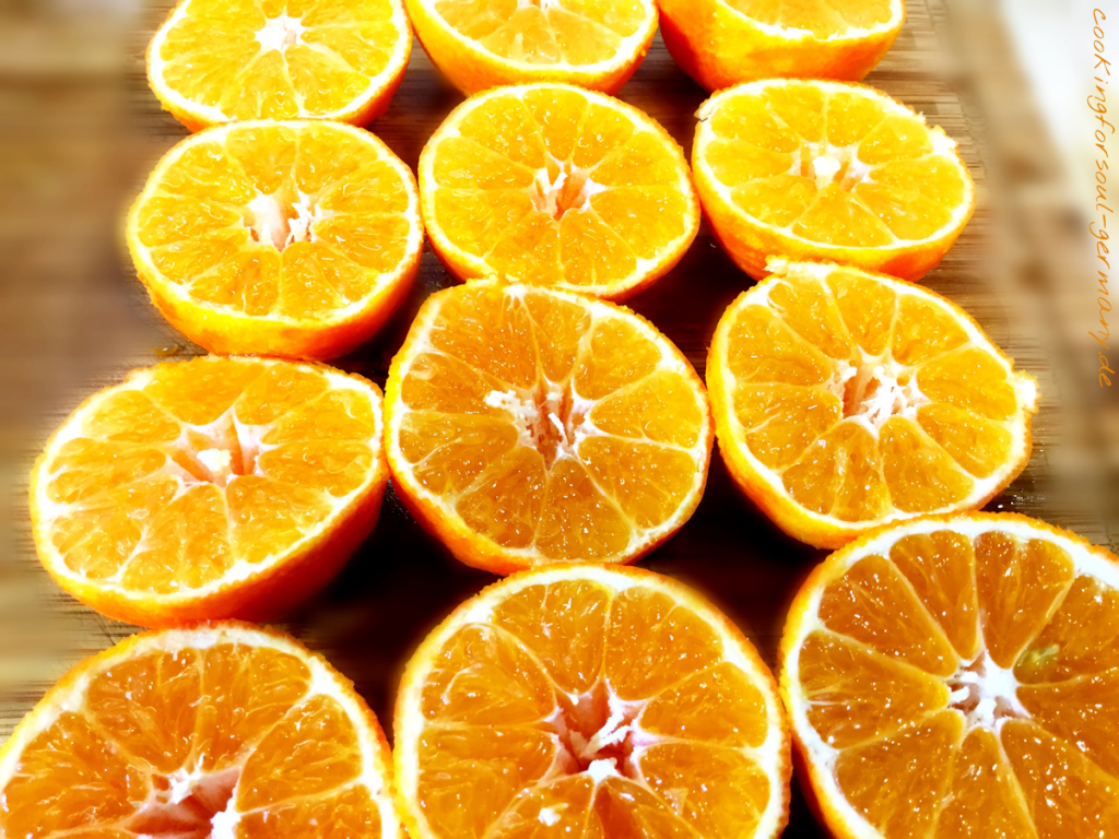 Orangen-Fruchtgummis ohne Zucker